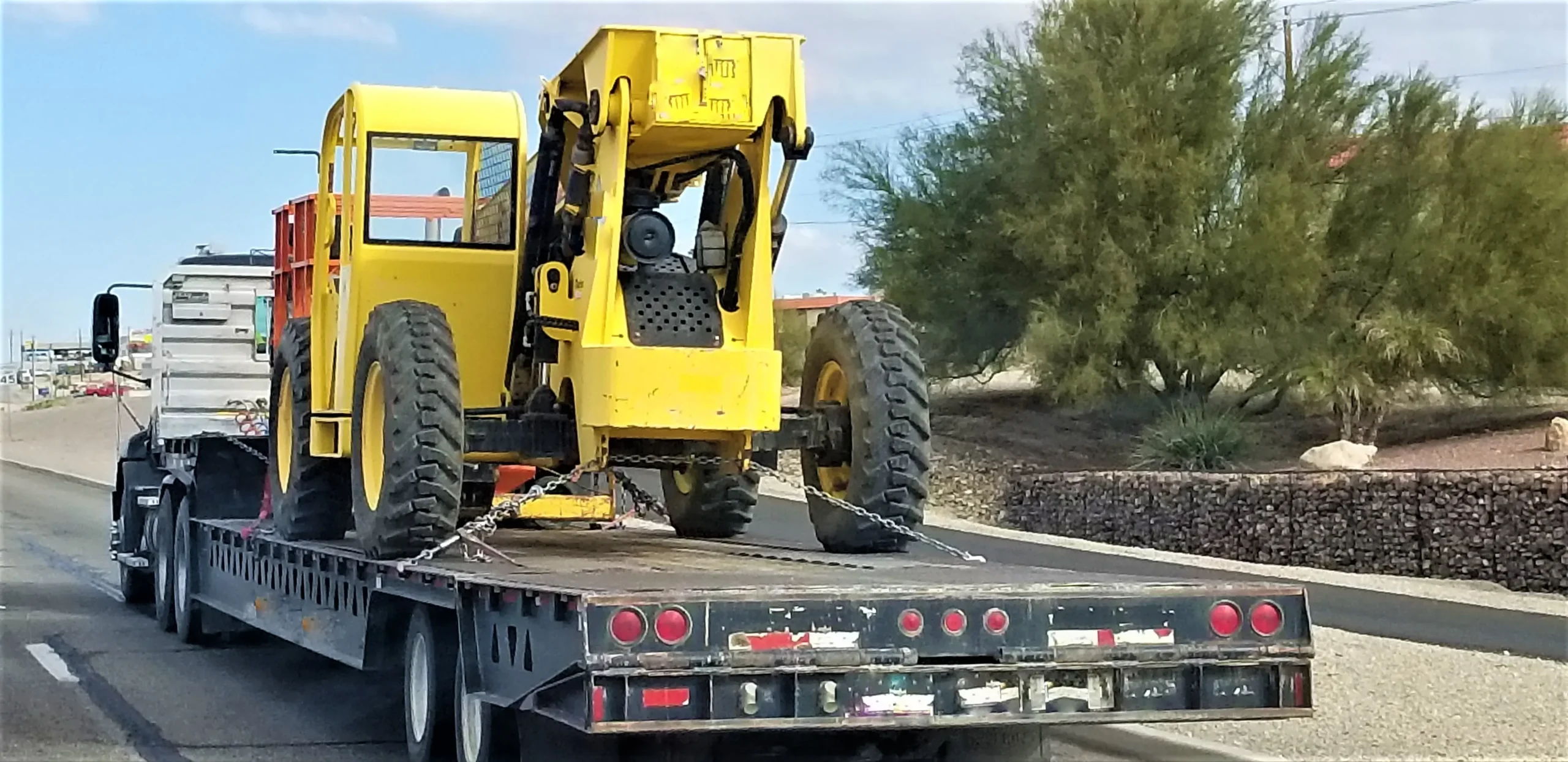 Transporte de maquinarias